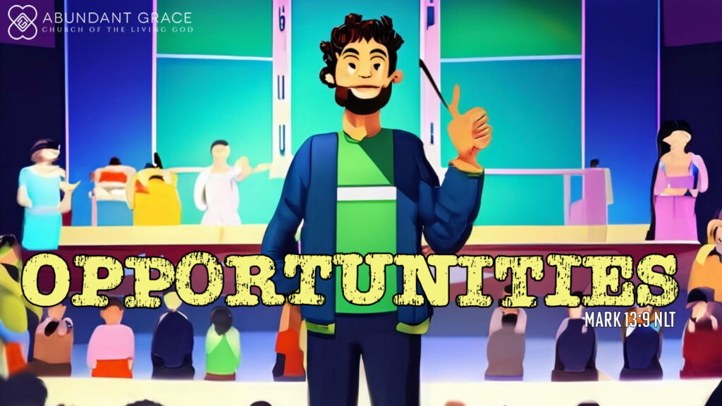 The picture of a man having the opportunity to speak before a crowd.