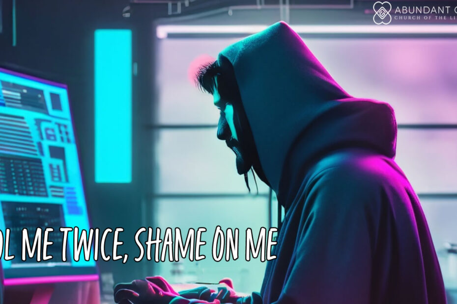 Image of a hacker in a basement