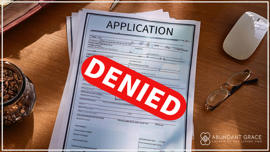 A ultra high resolution image professional top down angle close up of a loan application siting on the desk in the office of a bank from the 1950's on a summer day