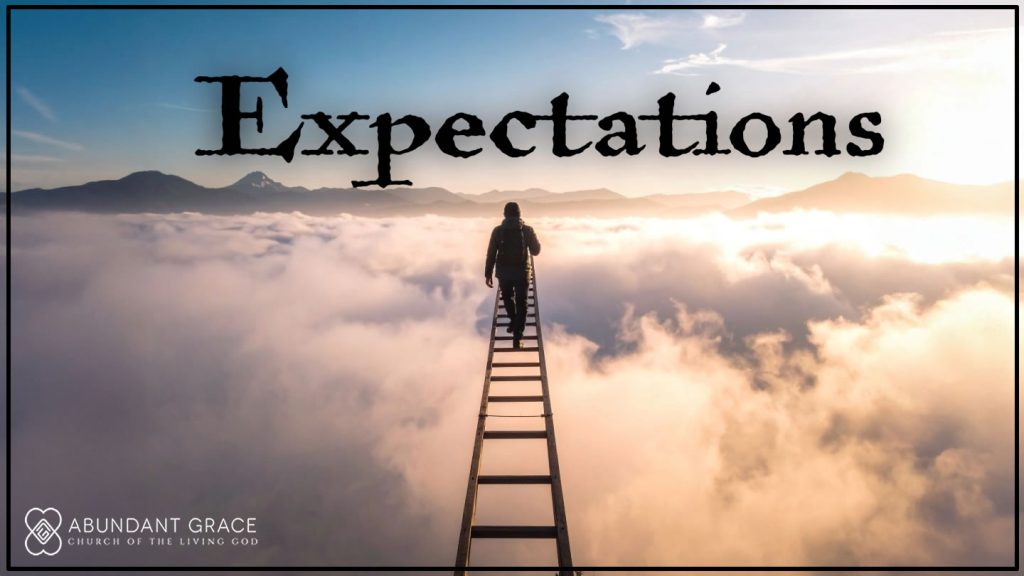 Someone climbing a ladder that disappears into mist or clouds