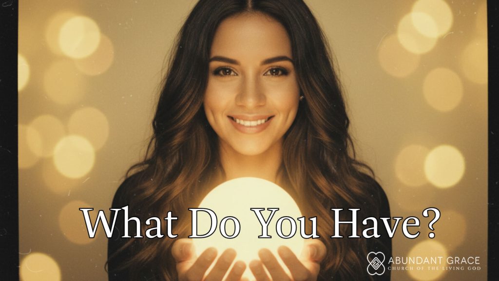 A person’s hands gently cupping a glowing light or orb