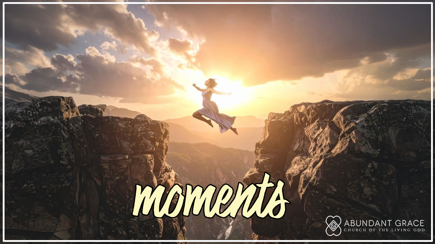 A person mid-leap between two cliffs or platforms, suspended in the air with arms outstretched and body fully committed to the jump.